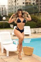 Conjunto cortininha resort com tanga dupla face Conjunto cortininha resort com tanga dupla face