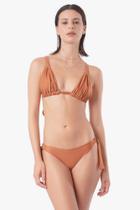 Conjunto cortininha volumosos conhaque