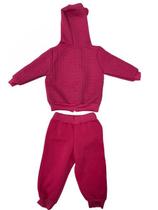 Conjunto Costão com capuz e Zíper Infantil Feminino - 242001