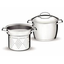 Conjunto Cozi-Pasta 2Peças 4,66L Aço Inox Allegra-TRAMONTINA