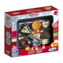 Conjunto Cozinha e Comidinha - Mini Chef - Sobremesa - Xalingo Conjunto Cozinha e Comidinha - Mini Chef - Sobremesa - Xalingo