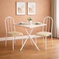Conjunto Cozinha Sala Jantar Mesa Diamante 2 Cadeira 544.arc Conjunto Cozinha Sala Jantar Mesa Diamante 2 Cadeira 544.arc