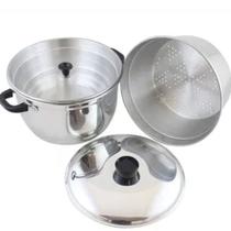 Conjunto Cozivapor Panela De Cozimento A Vapor Antiaderente