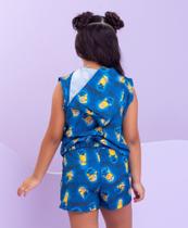 Conjunto CRD Minions Azul Estampado