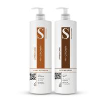 Conjunto Creme e Gel para Cachos My Crown 2480 g Fixação por 7 dias Conjunto Creme e Gel para Cachos My Crown 2480 g Fixação por 7 dias