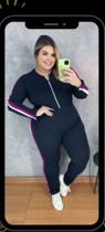 Conjunto Crepe de malha