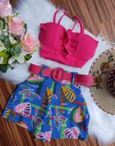Conjunto creppe malha