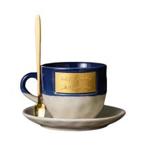 Conjunto Criativo De Canecas De Café Para Casal Em Cerâmica 355ml Estilo Saudita Caneca De Chá De