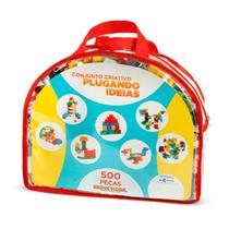Conjunto criativo plugando ideias com 500 peças - brink mobil - 5 Conjunto criativo plugando ideias com 500 peças - brink mobil - 5