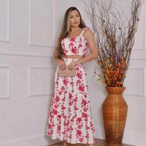 Conjunto croped e saia