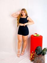 Conjunto Cropped com Short II M - Miss Marrí
