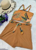 Conjunto Cropped com short
