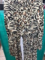 Conjunto Cropped e calça pantalona