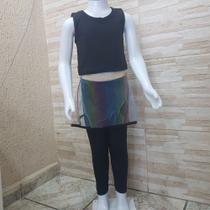 Conjunto Cropped e calça Conjunto Cropped e calça