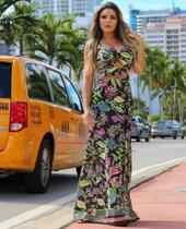 Conjunto Cropped E Saia Longa