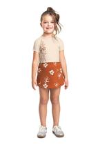 Conjunto Cropped Short-Saia Bee Loop Conjunto Cropped Short-Saia Bee Loop