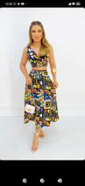 Conjunto cropperd feminina