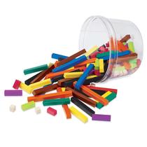 Conjunto Cuisenaire Rods Learning Resources para grupos pequenos, 155 peças