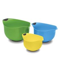 Conjunto cuisinart 3 bowls colors de plástico coloridos ctg-00-3mbm