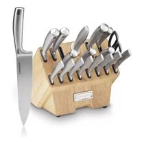 Conjunto cuisinart bloco de facas em aço inox 19 peças c77ss-19p