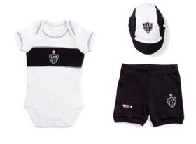 Conjunto Curto Atlético MG Body com Boné Revedor Conjunto Curto Atlético MG Body com Boné Revedor