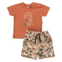 Conjunto Curto Bebê Menino Wild