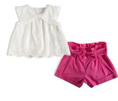 Conjunto curto Bebê Neve
