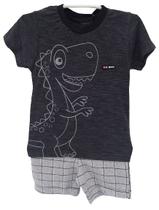 Conjunto Curto Blusa Bermuda Luxo Menino Lessa Kids Ref 8026 Conjunto Curto Blusa Bermuda Luxo Menino Lessa Kids Ref 8026