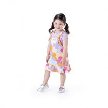 Conjunto Curto Estampado Infantil Menina Marisol - 3P