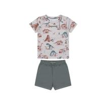 Conjunto Curto Estampado Menino Marisol - 2P Conjunto Curto Estampado Menino Marisol - 2P