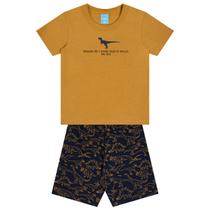 Conjunto Curto Infantil Kamylus Estampado Menino