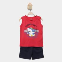 Conjunto Curto Infantil Kyly Estampado Menino