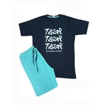 Conjunto Curto Infantil Masculino Tigor T. Tigre
