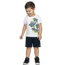 Conjunto Curto Infantil Menino Dinossauros Elian