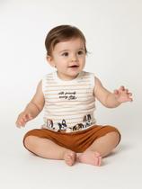 Conjunto Curto Infantil Para Bebê- CREME Conjunto Curto Infantil Para Bebê- CREME