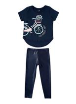 Conjunto Curto kids marinho