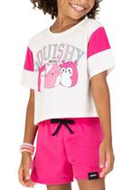 Conjunto Curto Kyly 1001309 Infantil Menina Estampado Algodão T. 04/08
