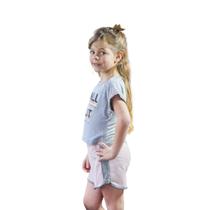 Conjunto Curto Verão Feminino Infantil