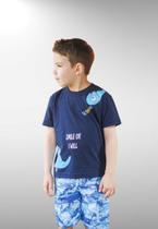 Conjunto Curto Verão Masculino Infantil Tactel