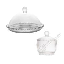 Conjunto Da Wolff Pearl Cristal Meleira & Boleira Combinando