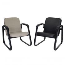 Conjunto De 02 Sofás Para Sala De Espera Linha Ramsés Bege