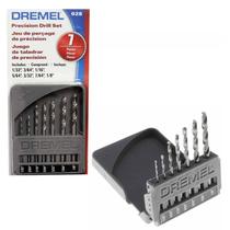 Conjunto de 07 Brocas de Precisão Dremel p/ Madeiras ou Materiais Macios - 628-01
