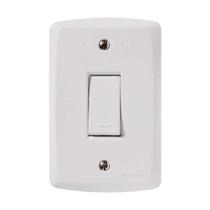 Conjunto de 1 Interruptor Simples 10a Branco-tramontina-57145001