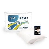 Conjunto De 1 Travesseiros e 1 Capas Impermeável Hipoalérgico