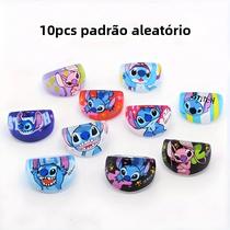 Conjunto de 10 Anéis de Desenho Disney - Presentes para Festa Infantil