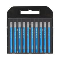 Conjunto De 10 Brocas Diamantadas Para Cerâmica E Porcelana, Haste Redonda De Troca Rápida De