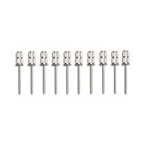 Conjunto De 10 Brocas Para Unhas Com Mandril De 3/32”, Ferramentas De Lixamento Para Manicure E