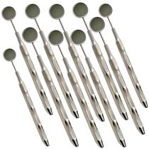 Conjunto de 10 Cabos de Espelho Dental Cynamed 5 Oco Conjunto de 10 Cabos de Espelho Dental Cynamed 5 Oco