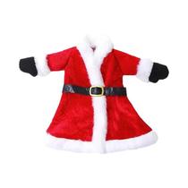 Conjunto De 10 Capas Para Garrafa De Vinho Vermelhas De Natal, Sacolas De Presente, Decoração Para