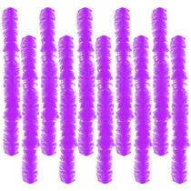 Conjunto de 10 fantasias Feather Boas Gvhntk Purple de 1,5 m para mulheres